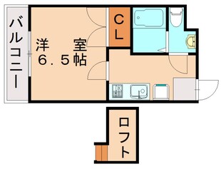 馬出九大病院前駅 徒歩2分 7階の物件間取画像